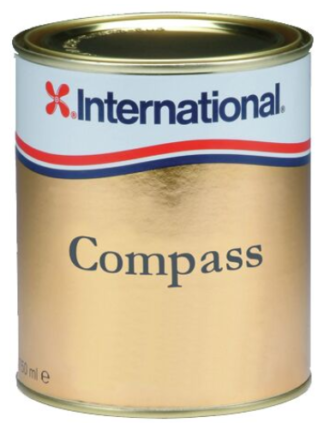 Compass venelakka. 1-komponenttinen polyuretaanilakka. Tilavuus 1 litra.